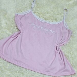Juicy Couture Light Pink Camisole with White Accents
